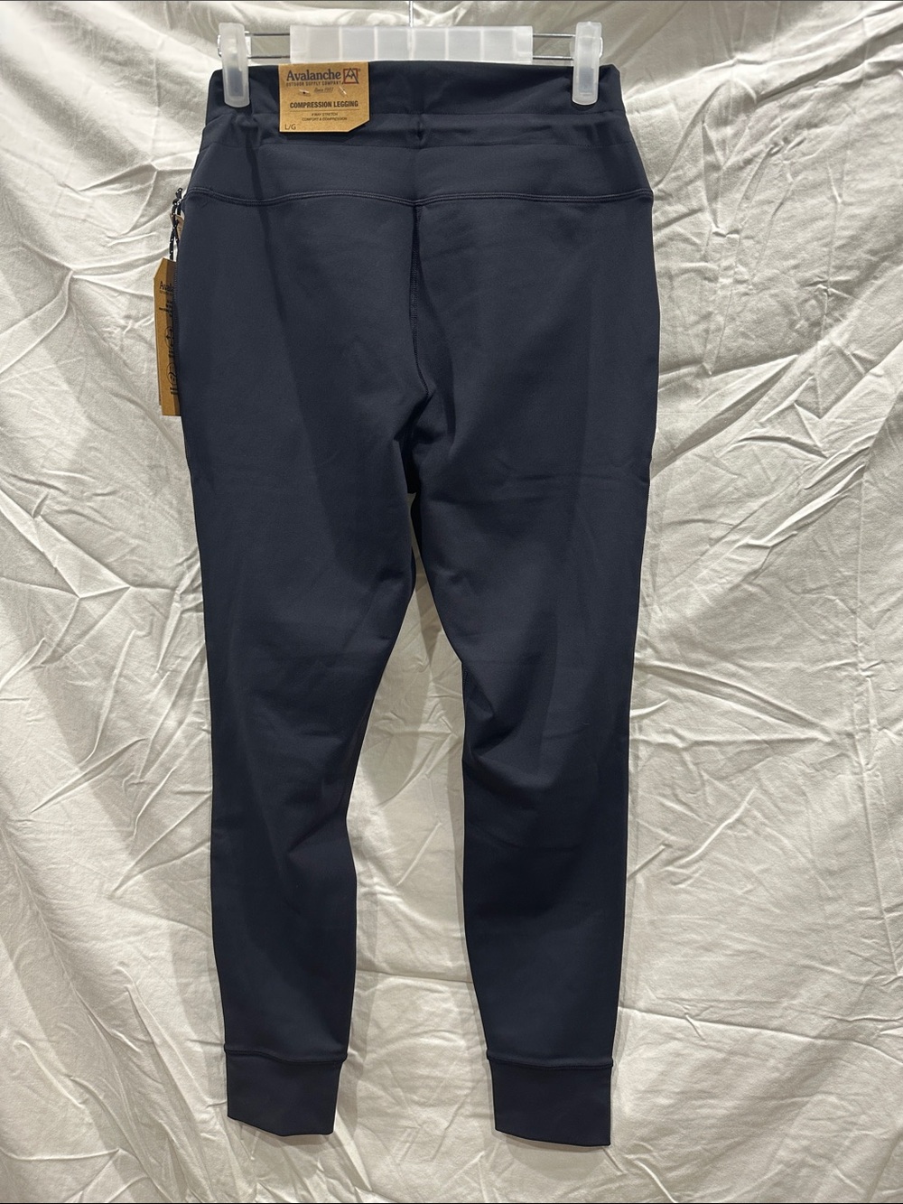 Avalanche Black High Waisted Leggings - Picture 7 of 7